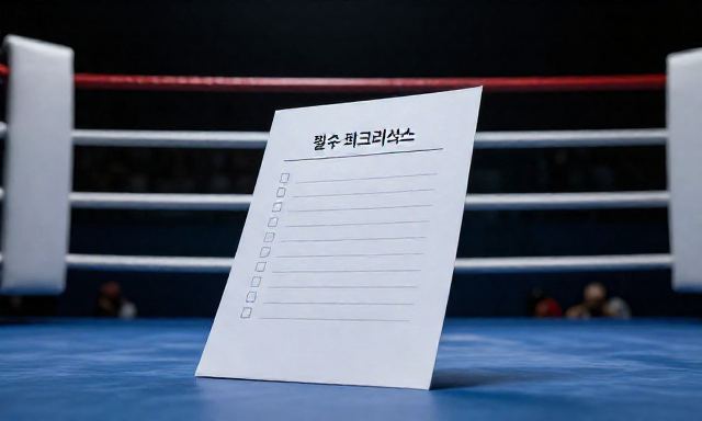 복싱장 관련 이미지 - 복싱장 등록 전 필수 체크리스트: 초보자가 흔히 하는 오해와 실질적인 준비 팁